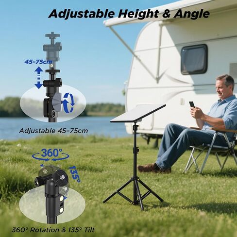 Hugener Starlink Mini Tripod Stand, Portable & 360° Rotation in Kuwait