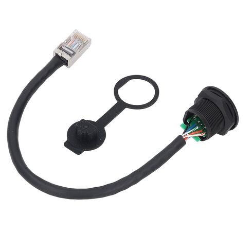 V-0 Flame Retardant Panel Mount Aviation Female Main Cable, Unshielded Design, Organized Configurations in Saudi Arabia