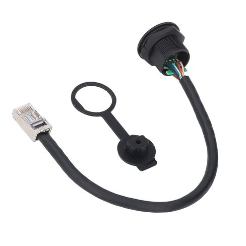 V-0 Flame Retardant Panel Mount Aviation Female Main Cable, Unshielded Design, Organized Configurations in Saudi Arabia