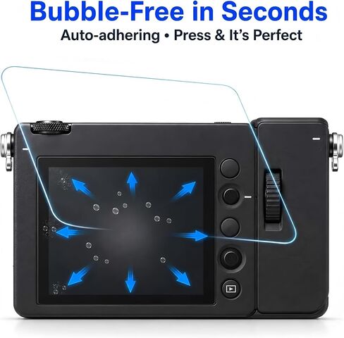 Model-Specific Custom Fit for Sigma FP/FPL Digital Camera Screen Protector – 2-Pack, 0.3mm 9H Hardness Tempered Glass, Full-Screen Edge-to-Edge, Crystal Clear, Bubble-Free, Anti-Scratch in Saudi Arabia