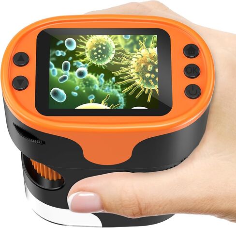 Kids Digital Microscope STEM Toy: Complete Science Gift Kit for Ages 4-12 in Kuwait