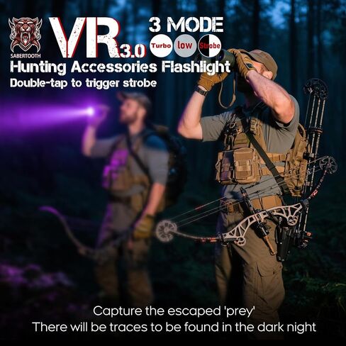 Blood Tracker Flashlight for Hunting Deer Hunting Gift,Blood Trail Light-VR in Saudi Arabia