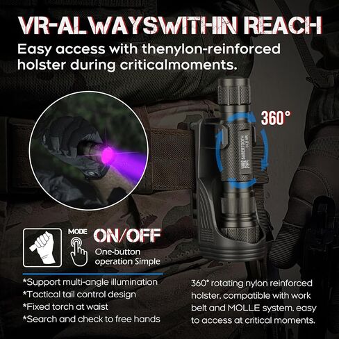 Blood Tracker Flashlight for Hunting Deer Hunting Gift,Blood Trail Light-VR in Saudi Arabia