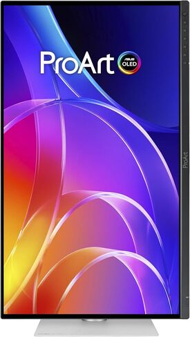 ASUS ProArt Display 27" 4K OLED USB-C Professional Monitor (PA279CDV) – QD-OLED, 120Hz, HDR10, 99% DCI-P3, ΔE < 1.5, Calman Verified, USB-C (96W PD), AutoKVM, Ergonomic Stand, Mac, 3yr Warranty in Saudi Arabia
