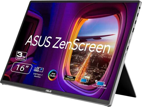ASUS ZenScreen MQ16FC 15.6 Inch16:10 USB-C OLED Portable Monitor in Saudi Arabia