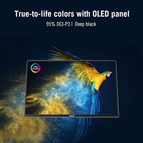ASUS ZenScreen MQ16FC 15.6 Inch16:10 USB-C OLED Portable Monitor in Saudi Arabia