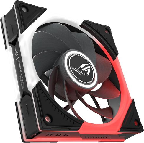 ASUS ROG Eurux GR120 ARGB Reverse PWM Fan Single Pack 120mm PWM, 2200RPM, Patented Daisy-Chain, Custom Lighting Effects in Saudi Arabia