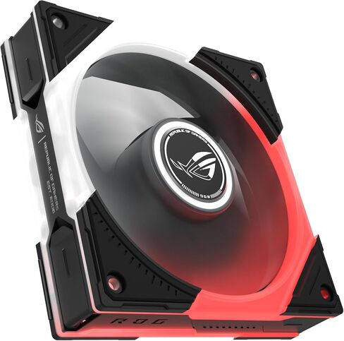 ASUS ROG Eurux GR120 ARGB Reverse PWM Fan Single Pack 120mm PWM, 2200RPM, Patented Daisy-Chain, Custom Lighting Effects in Saudi Arabia