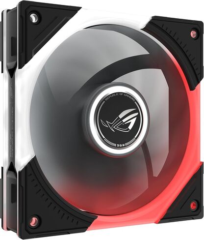 ASUS ROG Eurux GR120 ARGB Reverse PWM Fan Single Pack 120mm PWM, 2200RPM, Patented Daisy-Chain, Custom Lighting Effects in Saudi Arabia