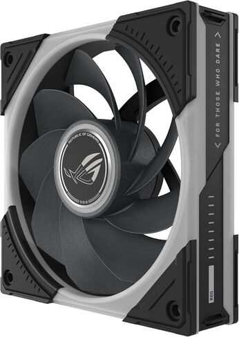 ASUS ROG Eurux GR120 ARGB Reverse PWM Fan Single Pack 120mm PWM, 2200RPM, Patented Daisy-Chain, Custom Lighting Effects in Saudi Arabia