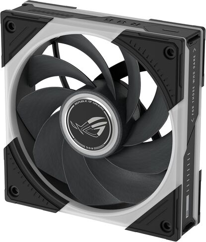 ASUS ROG Eurux GR120 ARGB Reverse PWM Fan Single Pack 120mm PWM, 2200RPM, Patented Daisy-Chain, Custom Lighting Effects in Saudi Arabia