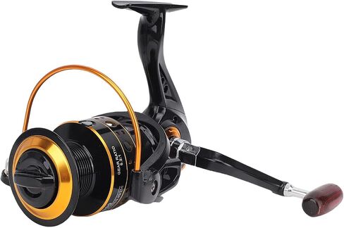 Robust Framework Fishing Reel with Stainless Steel Gear Rod for Tough Fishing Conditions in Saudi Arabia