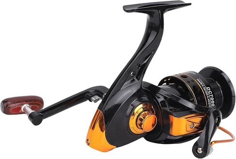 Robust Framework Fishing Reel with Stainless Steel Gear Rod for Tough Fishing Conditions in Saudi Arabia