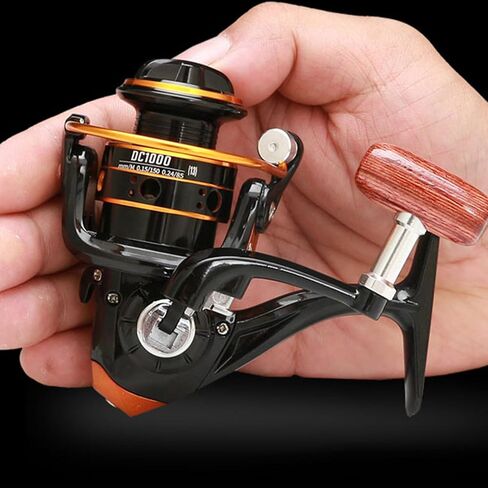 Robust Framework Fishing Reel with Stainless Steel Gear Rod for Tough Fishing Conditions in Saudi Arabia