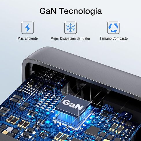 1Hora 65W GaN Fast Charger, 3-Port USB C Charger with 6.6ft Type C to C Cable, Compatible for iPhone 15/14/13/12/11,MacBook Pro/Air, iPad Pro,Galaxy S23, Laptops,Tablets,Foldable Plug Charger Block in Saudi Arabia