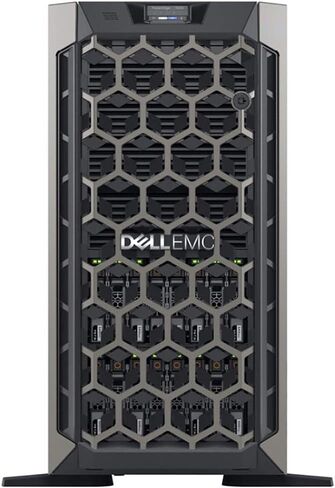 Dell PowerEdge T640 Tower Server with 2 Intel Silver 8-Core CPUs, 128GB DDR4 RAM, 1.6TB Enterprise SAS SSDs, RAID, Windows 2016 (Renewed) in Saudi Arabia