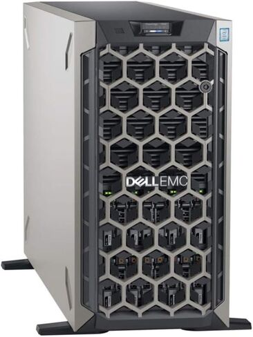 Dell PowerEdge T640 Tower Server with 2 Intel Silver 8-Core CPUs, 128GB DDR4 RAM, 1.6TB Enterprise SAS SSDs, RAID, Windows 2016 (Renewed) in Saudi Arabia