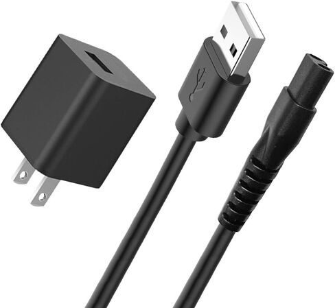 Bouge Charger Cord Compatible with Manscaped Lawn Mower 3.0/2.0 Best Electric Manscaping Groin Hair Trimmer, Replacement manscape 3.0 Power Cord in Kuwait