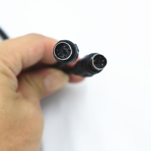 Mini-DIN 5 Pin Male to Male Cable, Mini 5P Programming Cable for Panasonic PLC & S-Video 5-Core Replacement, for Instrument Equipment Repair and Custom Wiring, Audio Video Data Transmission in Saudi Arabia