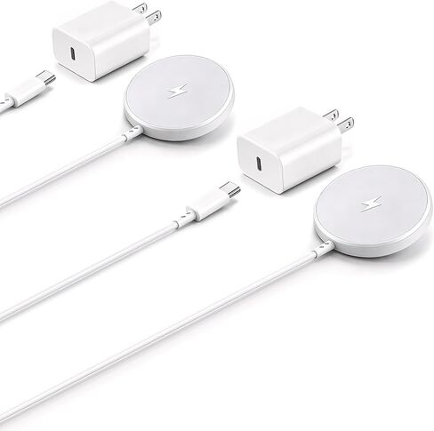 شاحن لاسلكي مغناطيسي لهاتف iPhone 17/16/15، شاحن Apple MagSafe بقدرة 15 واط و6 أقدام in Kuwait