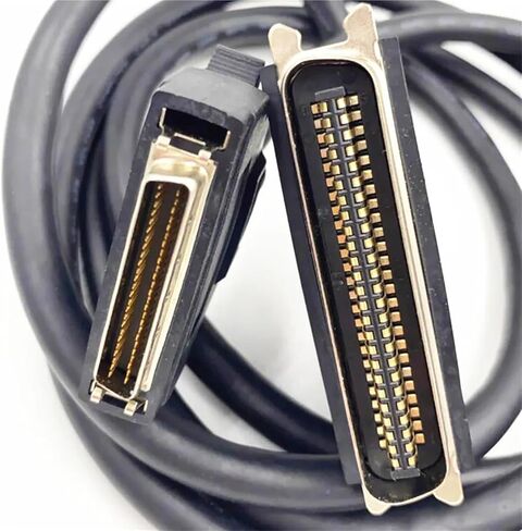 SCSI Cable HPDB50 to CN50 Connecctor Cable SCSI HPDB50-pin to CN50-pin Power Cable 2Meter Scanner Cable in Kuwait