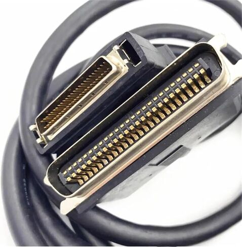 SCSI Cable HPDB50 to CN50 Connecctor Cable SCSI HPDB50-pin to CN50-pin Power Cable 2Meter Scanner Cable in Kuwait