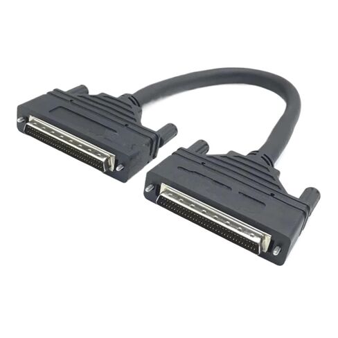 SCSI HPDB68 Power Connector Cable SCSI HPDB68 Pin to HPDB68 pin Male to Male Data Cable Braided Shielding 68pin(3m) in Kuwait