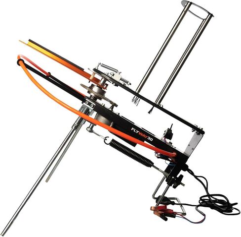 Do All Outdoors Flyway 30-30 Clay Automatic Clay Pigeon Thrower - Heavy Duty Skeet Thrower Machine with 10 ft Removable Foot Pedal Activation Cord in Kuwait