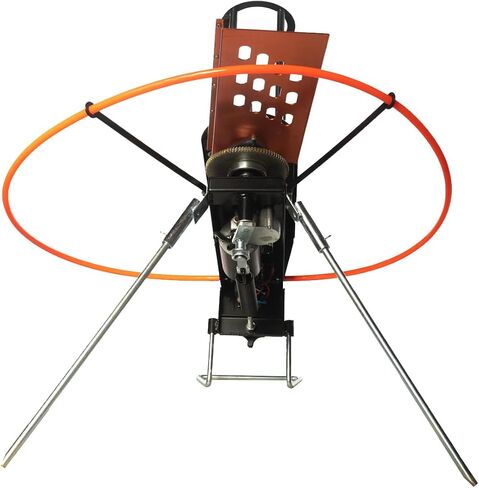 Do All Outdoors Flyway 30-30 Clay Automatic Clay Pigeon Thrower - Heavy Duty Skeet Thrower Machine with 10 ft Removable Foot Pedal Activation Cord in Kuwait