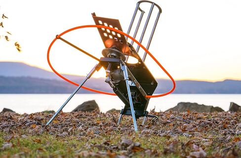 Do All Outdoors Flyway 30-30 Clay Automatic Clay Pigeon Thrower - Heavy Duty Skeet Thrower Machine with 10 ft Removable Foot Pedal Activation Cord in Kuwait