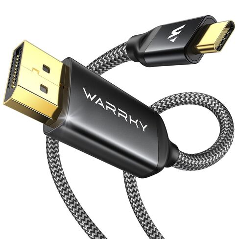 Warrky USB C to DisplayPort Cable 8K@60Hz 4K@240/144Hz [Gold-Plated Plug] in Saudi Arabia