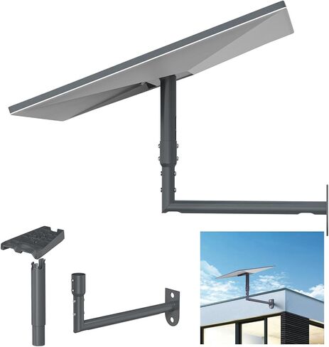 طقم تثبيت على الحائط من الألومنيوم EDUP LOVE لجهاز Starlink Gen 3/V4/Standard 4/4X in Kuwait