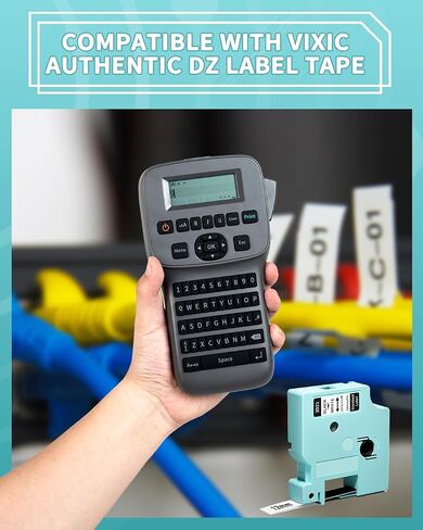 Vixic LM1600 D1600 Tapes Compatible with Dymo D1 Label Maker Refills 45013 in Saudi Arabia