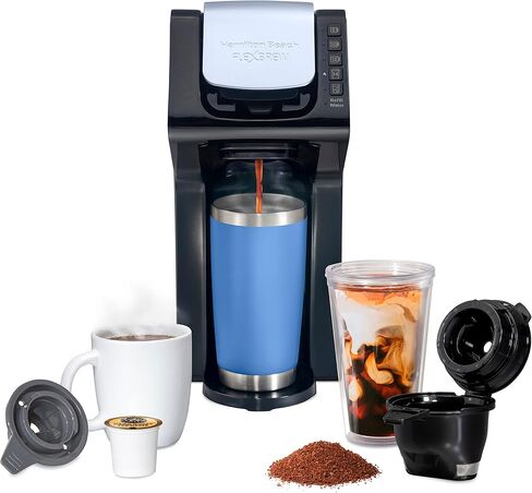 Hamilton Beach Gen 4 FlexBrew Single-Serve Hot & Iced Coffee Maker in Saudi Arabia