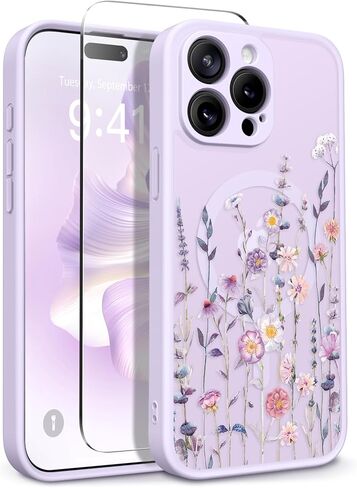 GVIEWIN for iPhone 16 Pro Max Case Compatible with MagSafe Screen Protector in Kuwait