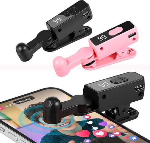2 Pack Auto Clicker Tapper for Phone Rechargeable & 107 Adjustable Speeds in Saudi Arabia