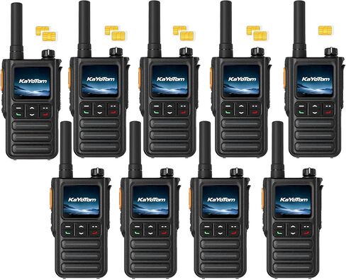 Lifetime Free Rapid GPS Unlimited Range Global Walkie Talkies – Long Range Two Way Radio, IP65 Waterproof, AI Noise Cancellation for Nationwide Outdoor, Logistics, Road Trips & Family (2-Pack) in Saudi Arabia