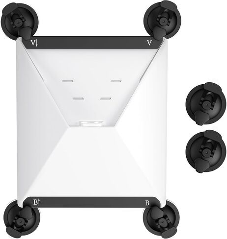 لStarlink Mini Mount، Starlink Mini Suction Cup Mount لسقف السيارة، نافذة سقف السيارة، Starlink Mini Accessories مجموعة تركيب لشاحنة RV، قارب السيارة، حامل قوس قاعدة محول شاحن مغناطيسي in Kuwait