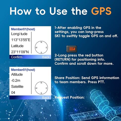 BAOFENG BF-5RH PRO GPS/APRS 10Ｗ Ham Handheld Radio, Multi-Band Long Range Two-Way Radio with 18.89'' Tactical Antenna, Aviation/VHF/UHF/ 1.25m Scanner, NOAA 5RM Walkie Talkies Type-C Charging,2 Pack in Saudi Arabia
