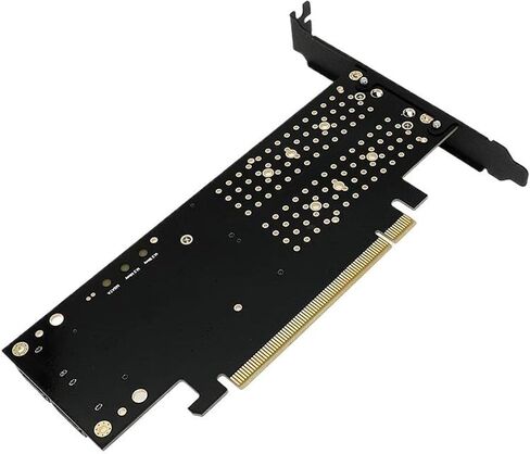 PCIe 3.0 x16 3-in-1 M.2 & mSATA SATA Expansion Card in Saudi Arabia