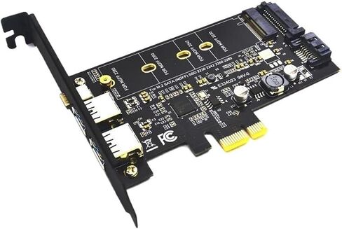 2xUSB3.0 Type-C M.2 SATA B Key PCIe3.0 Adapter in Saudi Arabia