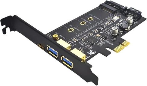 2xUSB3.0 Type-C M.2 SATA B Key PCIe3.0 Adapter in Saudi Arabia