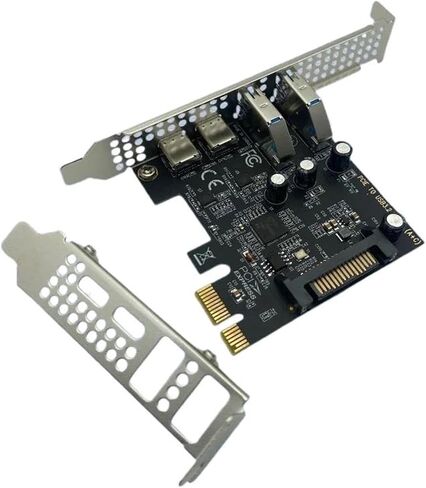 PCIe x1 uPD720201 USB3.1 Gen1 Type-A & Type-C Card in Saudi Arabia