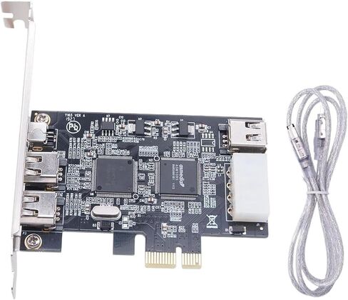 PCIe x1 4-Port IEEE 1394A Firewire Video Capture Card in Saudi Arabia