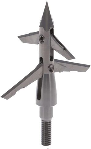 New Archery Products New Archery Products Slingblade 4 Ti Crossbow 100 Grain Hunting Stainless Steel Spin Tested Mechanical 3 Pieces Broadhead Set in Saudi Arabia