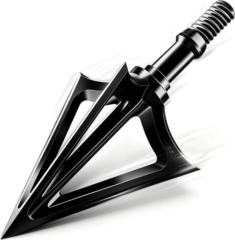 Fixed Blade Broadheads 100Grain, 12 Pack Hunting Arrowheads in Saudi Arabia