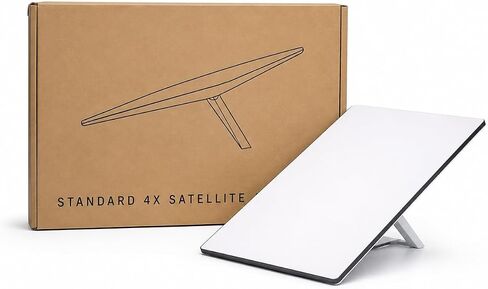 NEW 2026 Portable Satellite Internet Standard 4X Kit Compatible with STARLINK – High-Performance Rectangular Antenna, Compact Wi-Fi Router, Region Free, High-Speed Low-Latency Internet for RV, Travel in Saudi Arabia