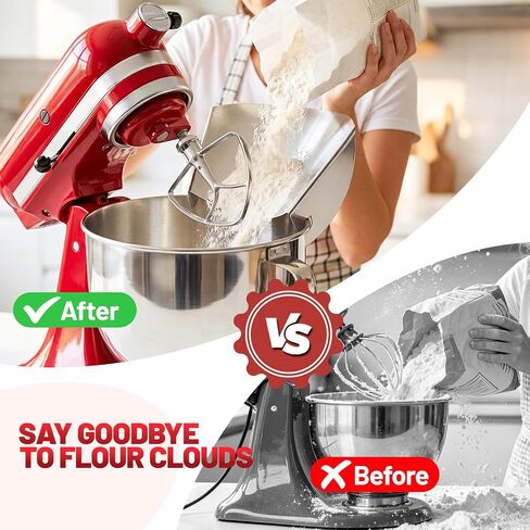 Pouring Chute for Kitchenaid Mixer Pouring Shield for Stand Mixer in Kuwait