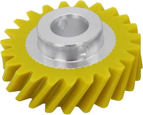 (1PC Upgraded W10112253 Mixer Worm Gear Replacement for Whirlpool & KitchenAid Mixers Gear Replace Parts 4162897 4169830 AP4295669 in Kuwait