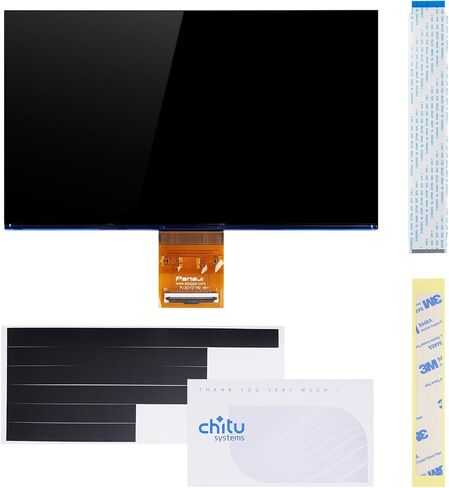 Chitu Systems for Anycubic Photon Mono M5s Pro/Photon Mono M7 Pro Screen Replacement, 10.1 Inches 14K Monochrome LCD Screen 13320x5120 Resolution in Saudi Arabia